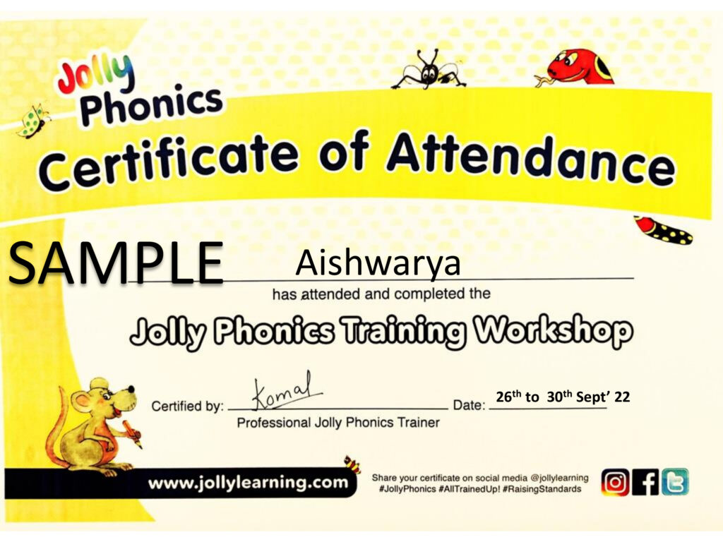 Phonics Educator Certificate